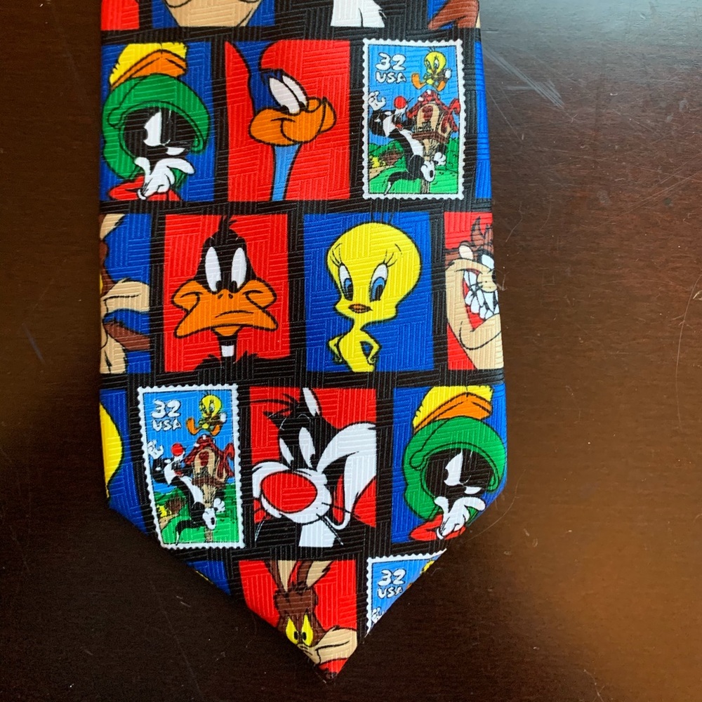 Looney Tunes stamp collection Character tie 1997